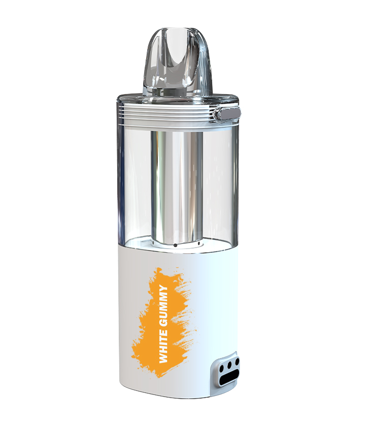 INTO White Gummy Disposable Vape | 50,000 Puffs | 19ml E-liquid | 500mAh | Transparent Galaxy Candy Design