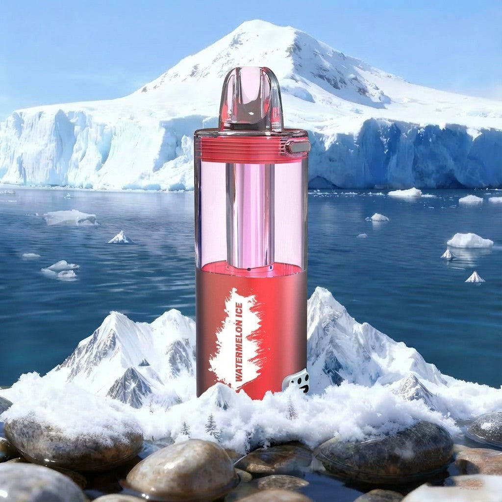 INTO Watermelon Ice Disposable Vape | 50,000 Puffs | 19ml E-liquid | 500mAh | Transparent Galaxy Design