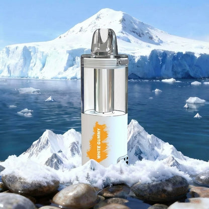 INTO White Gummy Disposable Vape | 50,000 Puffs | 19ml E-liquid | 500mAh | Transparent Galaxy Candy Design