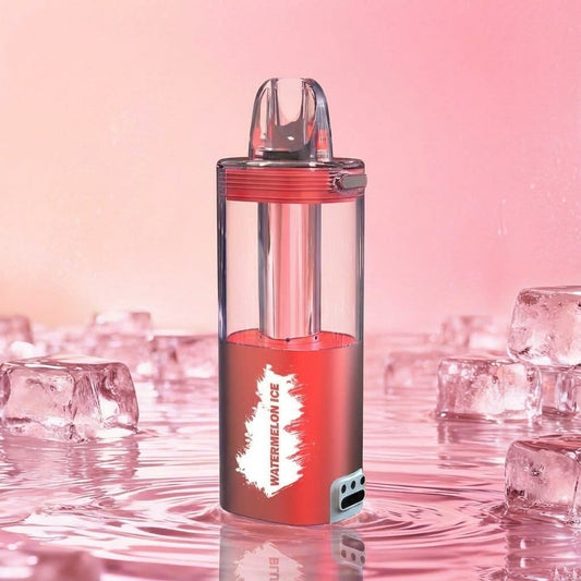INTO Watermelon Ice Disposable Vape | 50,000 Puffs | 19ml E-liquid | 500mAh | Transparent Galaxy Design